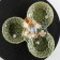 Menzhitsa ceramic 3 cells "Solovushka", 26 × 26 × 8.5 cm