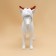 New Year. Animal cap "horns", size S (ohm 15 cm, length 15 cm)