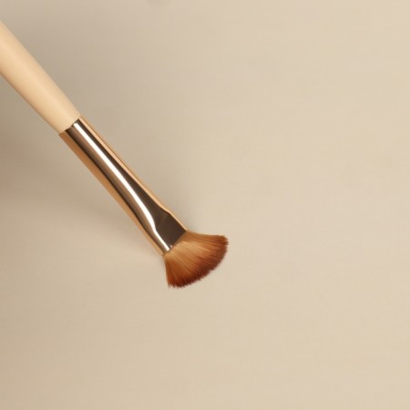 A set of makeup brushes “Dams”, 7 objects, a button cover, multi -colored-6