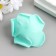 Foamiran rose, emerald d-4 cm