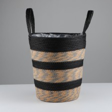 Wicker basket, d28xh31 bd20, rogoz