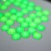 Decor for creativity "Fluorescent rhinestones. Grass" set of 60 pcs SS20 - 4.6 mm