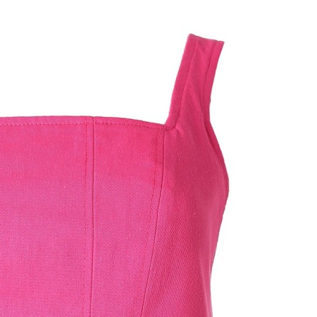 Top female denim Mist: Denim R.48, Pink-6