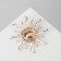 Brooch "Sun", Color Gold