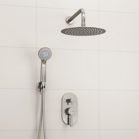 The shower system wasserkraft a16421, built -in, tropical shower, shower, chromium-1