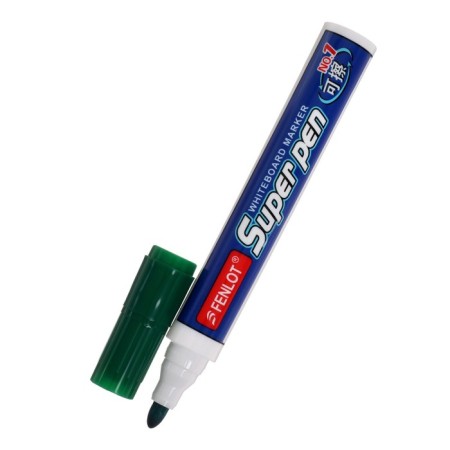 Marker for magnetic marker board, circle, 2.8 mm, green-6