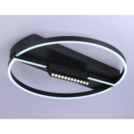 LED ceiling LED Ambrella Light, Linetech, FL51460, LED, 72 W, 5400LUM, 3000-6400K, black color black-2