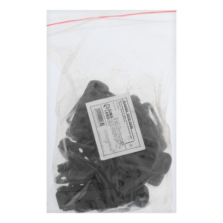 Castle Castle on a box, 4.5 cm, iron, black color, with a eye, 10 pcs-2
