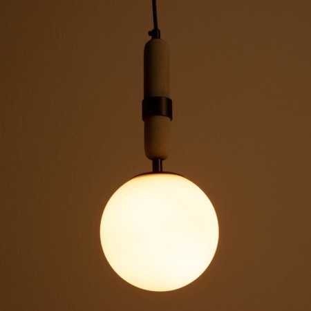 Lamp "Andes" E27 40W gray 18x18x37-187 cm-3