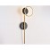 Lamp wall -mounted LED Ambrella Light, Linetech, FL5192, LED, 9 W, 675LUM, 3000K, Black Sand, Gold