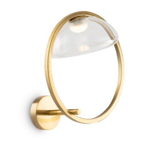 Bra Maytoni Mod327wl-L5BS3K, LED, 5W, 32x21.8x35 cm, 450lm, brass color-9