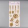 Sticker Plastic Interior "Morning" gold 70x30 cm