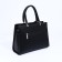 Lightning tout bag, external pocket, long belt, black color