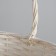 Wicker basket, willow, 30x21x12x25 cm, white