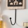 Decorative tree hooks "Curious cat" 19.5x11x4.3 cm