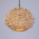 Ceiling Lamp from Rotan "Andi" 1x120W, E27, 40x40x26 cm