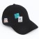 Men's cap team work, Black color, rr 56