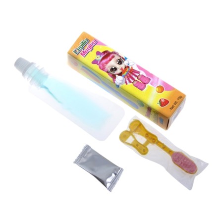 Dragee "Toothbrush with paste and explosive caramel" sugar, 10 g-3