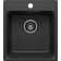 Kitchen carrier made of stone uperwood upd-406, 480x430 mm, rectangular, color coal