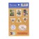 Paper stickers "for parcels", 11 x 18 cm, New Year