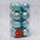 Set of balls plastic D-5 cm, 16 pcs "Nicole strips"