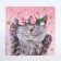 Set: notebook - coloring, crayons 4 pcs. "Cat"