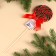 Lollipop on the stick "New Year's package", taste: cherry, 110 g.