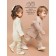 Knot -knitted suit Amarobaby Noodles, height 80 cm, milk color