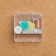 Carty clock is wall, interior "bloom", smooth move, 57 x 35 x 4 cm