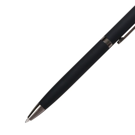 SHOULD SHOP RUBLE, 1.0 mm, BrunovisConti firenze, blue rod, metal case Soft Touch Black, in case-2