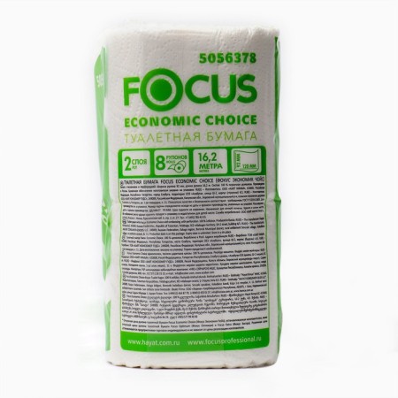 Focus Economic Choice toilet paper, 2 layers, 8 rolls-1