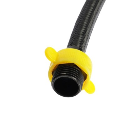 Flexible watering for water zein English, nylon, 1/2 ", tuzer nut, 50 cm, with a key, black-3