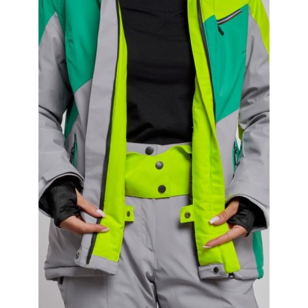 Ski costume female winter, size 42, light color-5