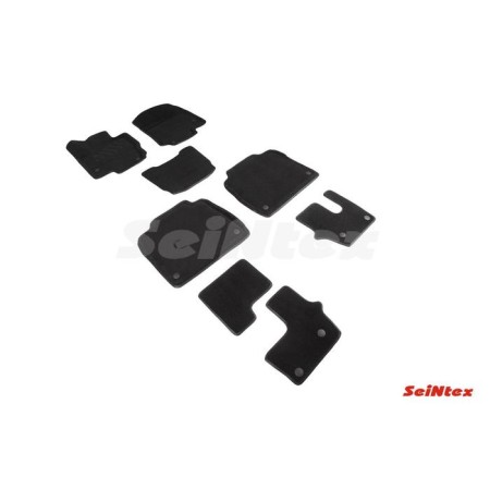 3D mats for Mercedes-Benz GLS II, (X167), 2019-n, black, set