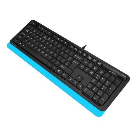 Keyboard A4Tech FSTYLER FK10 Black/Blue USB-7