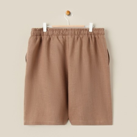 Male home -made suit (short sleeve and shorts) SL Home p. L, coffee-19