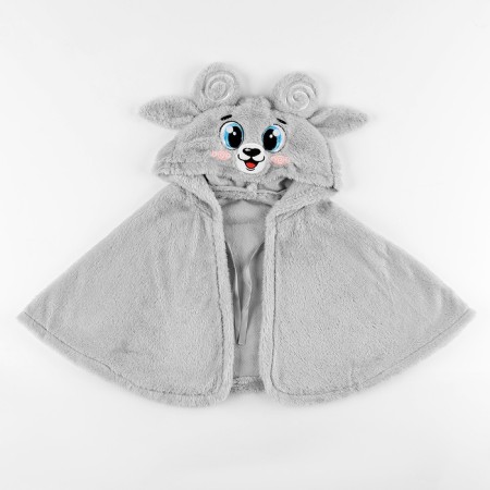 Carnival cape "lamb", height 104-128 cm, gray-2