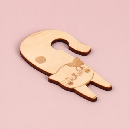 Holder for the lid "Sleepy cat", XDF-3