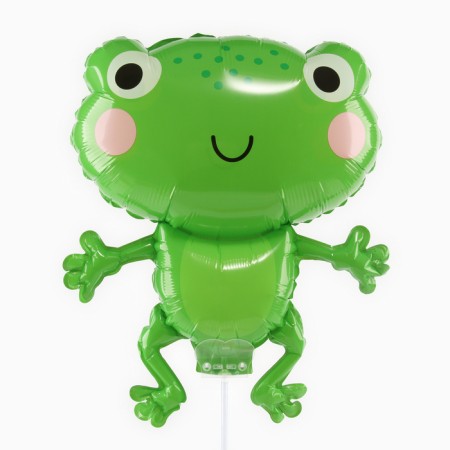 Foil ball 14 "Good frog", with a wand-2