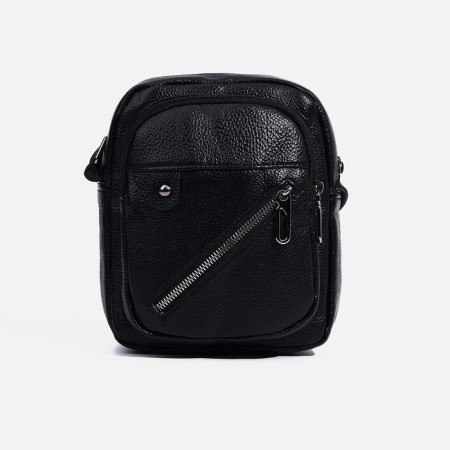 Male bag, black color-1