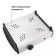 Electric tile KitFort KT-179, 1000 watts, 1 burner, white-black