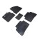 Rubber rugs ’grid’ for Nissan Murano, 2002-2008
