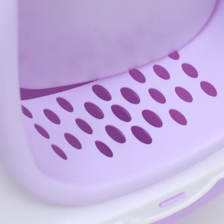 The toilet is closed with the upper hole, a scoop, a coal filter of 40 x 56 x 40 cm,-6