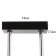 Svetogor chandelier "Mir" 4x60W E27 Black/Chrome
