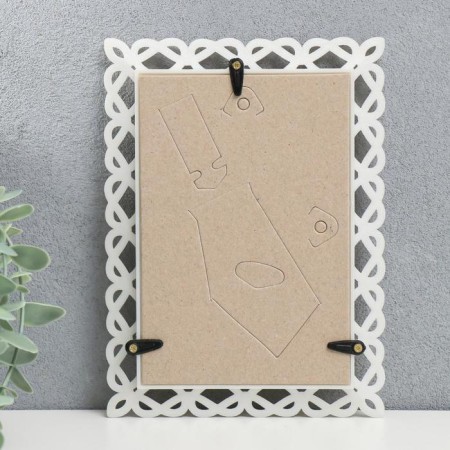 Photo frame plastic L-7 10x15 cm pearl (plastic screen)-2