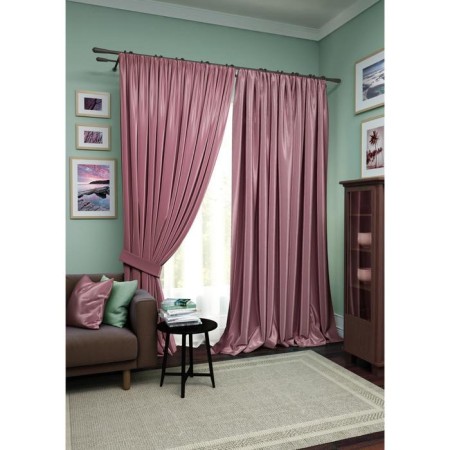 Set of curtains AVry, size 440x270 cm, tulle - 450x270 cm