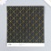 Scrapbooking paper gold "Geometry on black" density 180 g 15.5x17 cm