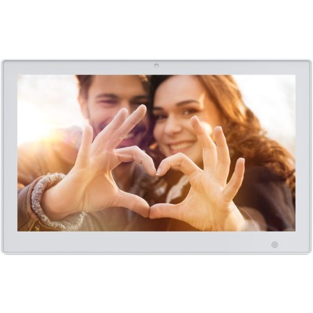 Photo frame Digma 13.3 "PF-1300 IPS 1920x1080 White plastic PDD video