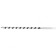 Wood drill Matrix, 12x350 mm, 6-grade shank