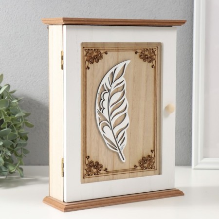 Keywater tree 6 hooks "White Peryshko" 5x20x25.5 cm-1